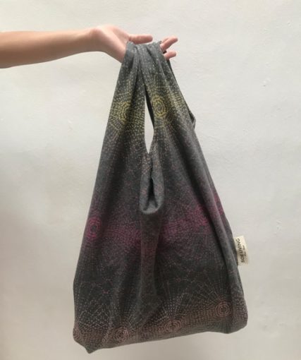 upcycle - fabric bag abstract 2