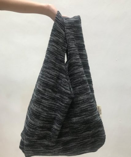 upcycle - fabric bag ash