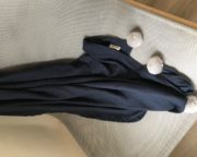blanket soft waffle pompi navy 2